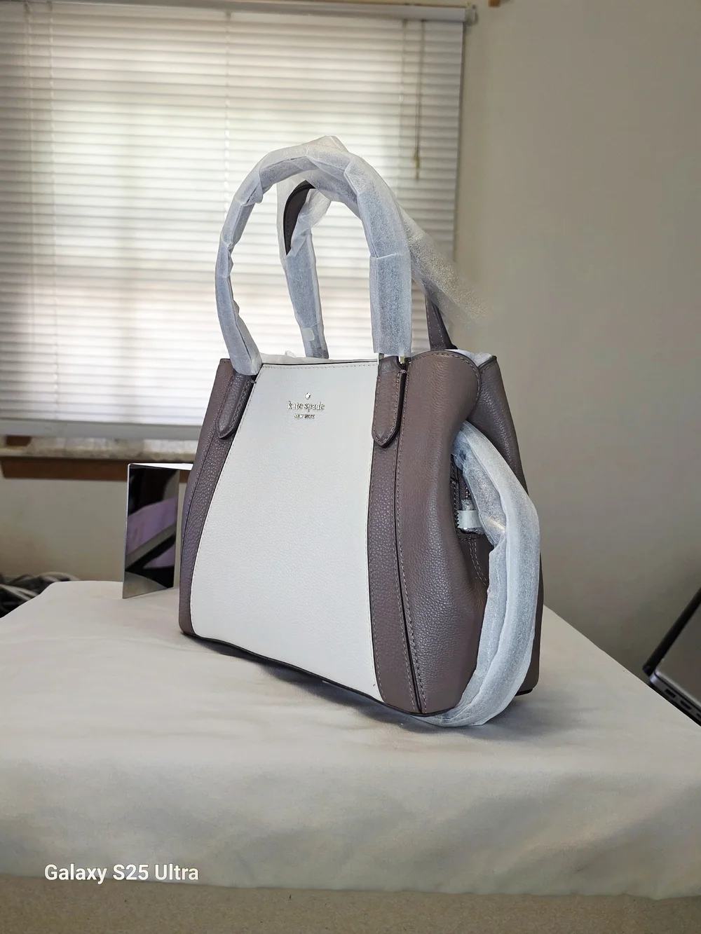 Kate Spade Jackson Medium Triple Compartment Satchel In Neutral Multi
